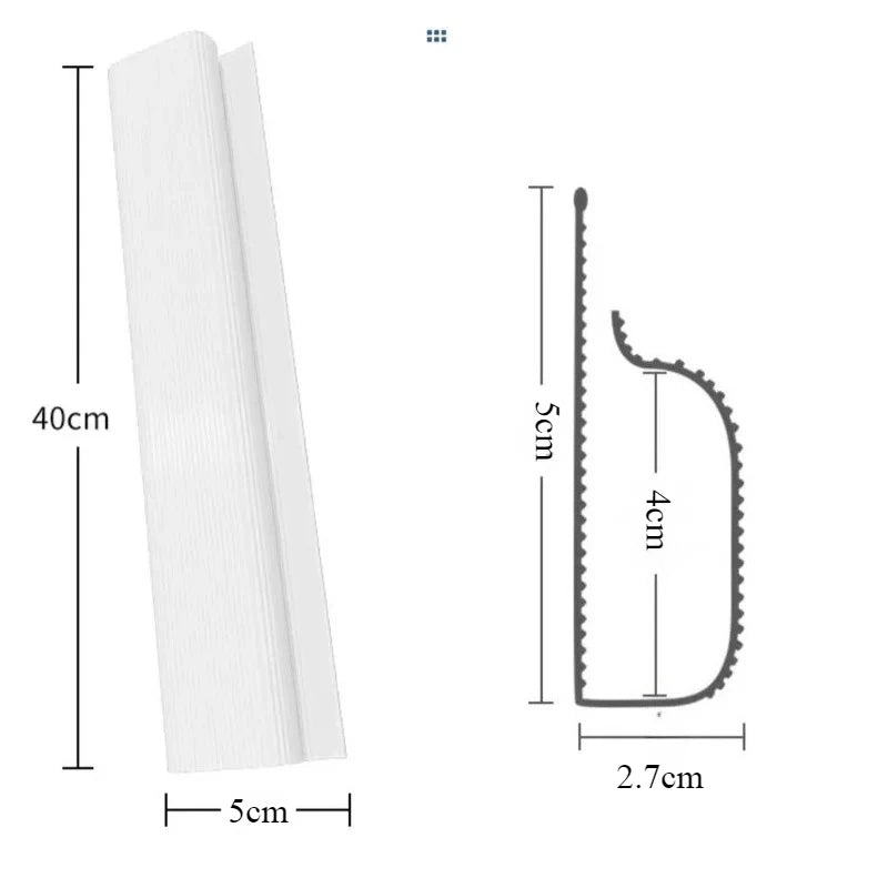 40cm No-Drill Under-Desk Cable Management Tray