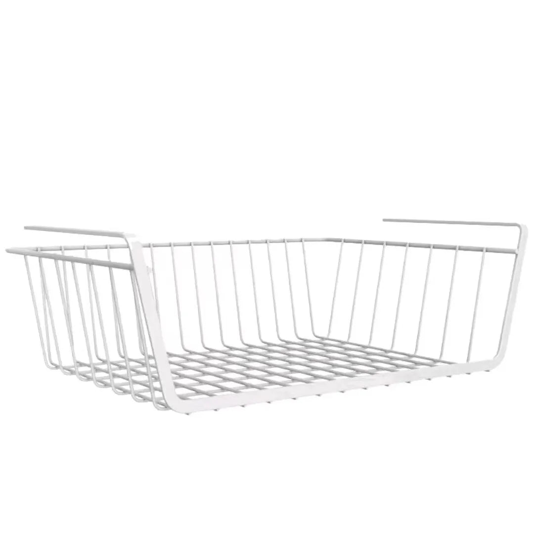 Under-Shelf Hanging Storage Basket – No-Drill Kitchen Organizer
