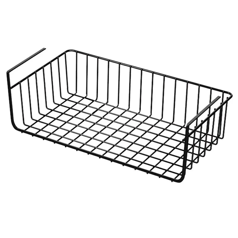 Under-Shelf Hanging Storage Basket – No-Drill Kitchen Organizer