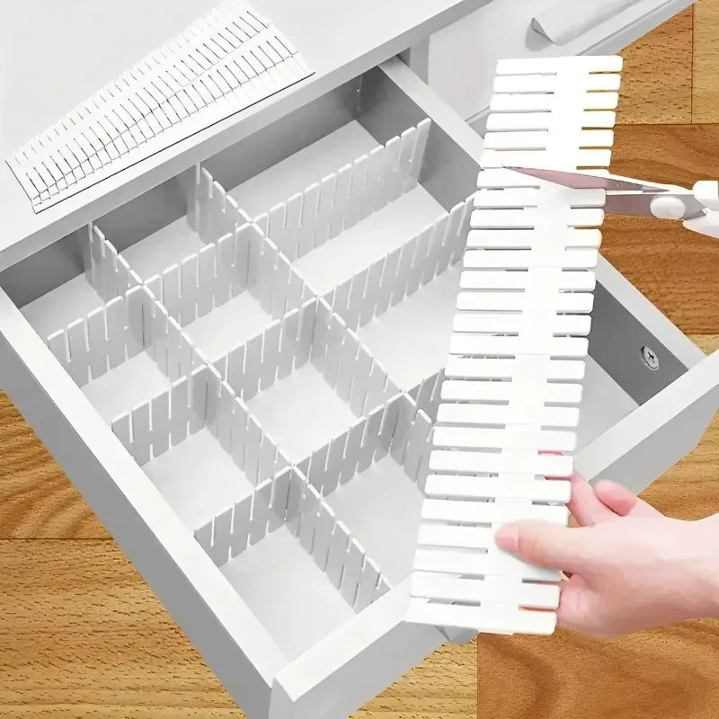 12-Piece Adjustable Drawer Divider Organize