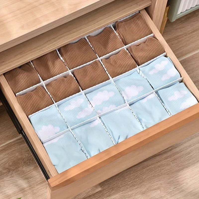 12-Piece Adjustable Drawer Divider Organize